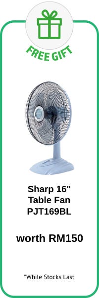 SHARP J-Tech Inverter Plasmacluster Air Conditioner 2.0HP SHP-AHXP18YMD