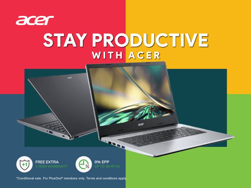 Stay Productive With Acer
