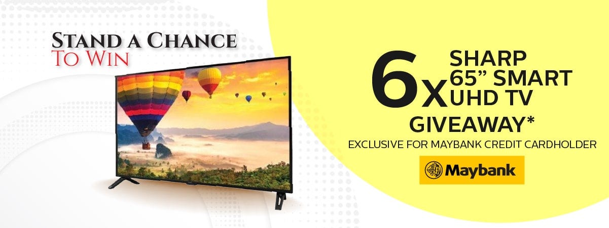 Stand a Chance to win SHARP TV
