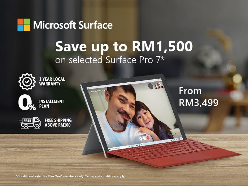 Microsoft Surface Pro 7* Promo