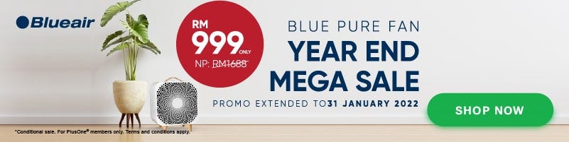 BlueAir Year End Mega Sale