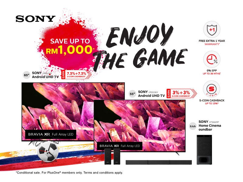 Sony, Enjoy the game with Sony