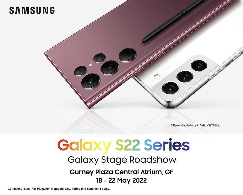 senQ Gurney Plaza Samsung Galaxy S22 Series Roadshow