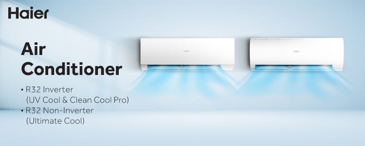 Haier 1.5hp non-inverter air conditioner
